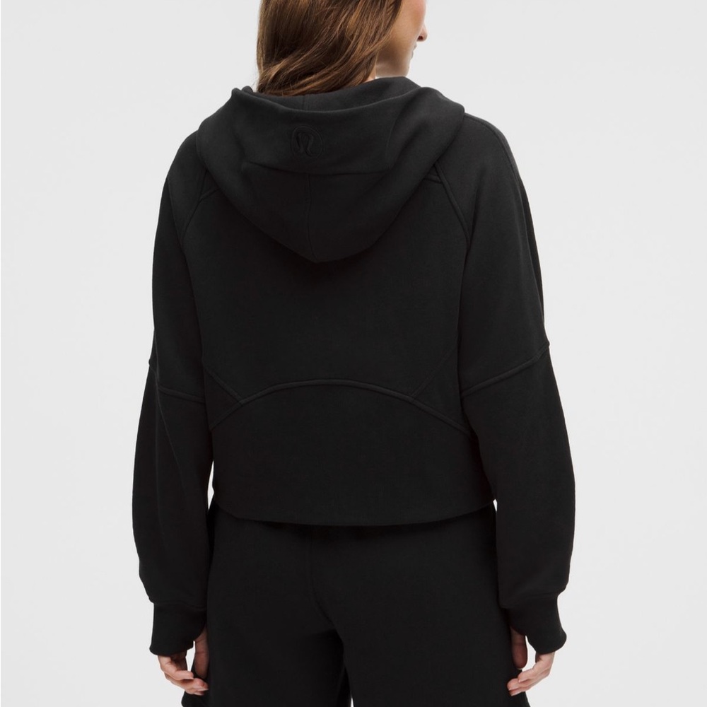 lululemon athletica Black Scuba Oversized Full Zip-Up Hoodie - Picture 2 of 5